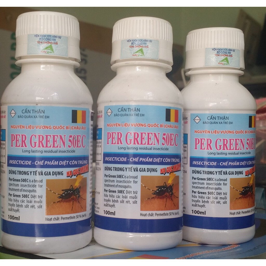 Thuốc diệt muỗi và côn trùng Per Green 50EC 50ml