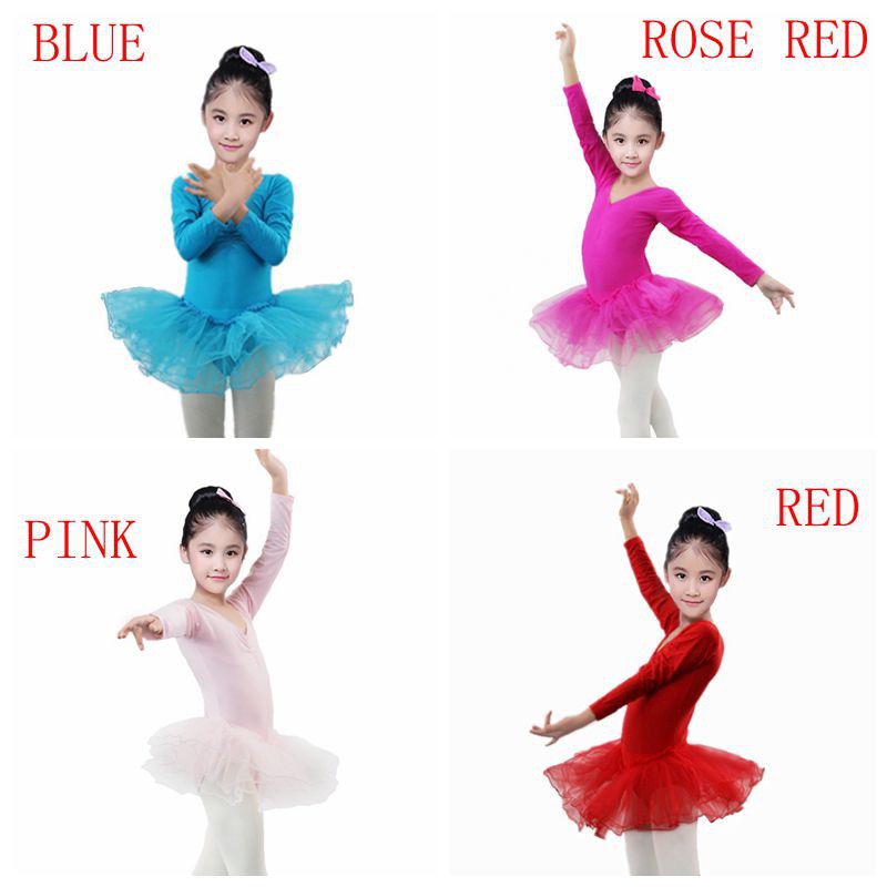 Đầm múa ballet bé gái Ginger World PD352 - Hồng