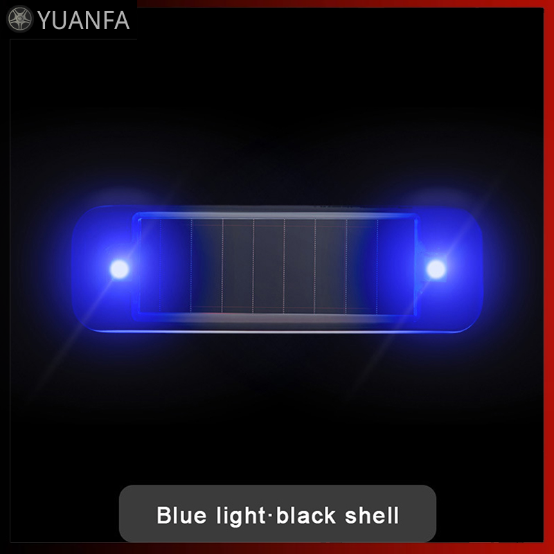 Mini LED năng lượng mặt trời điện Xe Cảnh Báo ánh sáng ban đêm an ninh mô phỏng báo động không dây chống trộm thận trọng đèn nhấp nháy giả báo động đèn