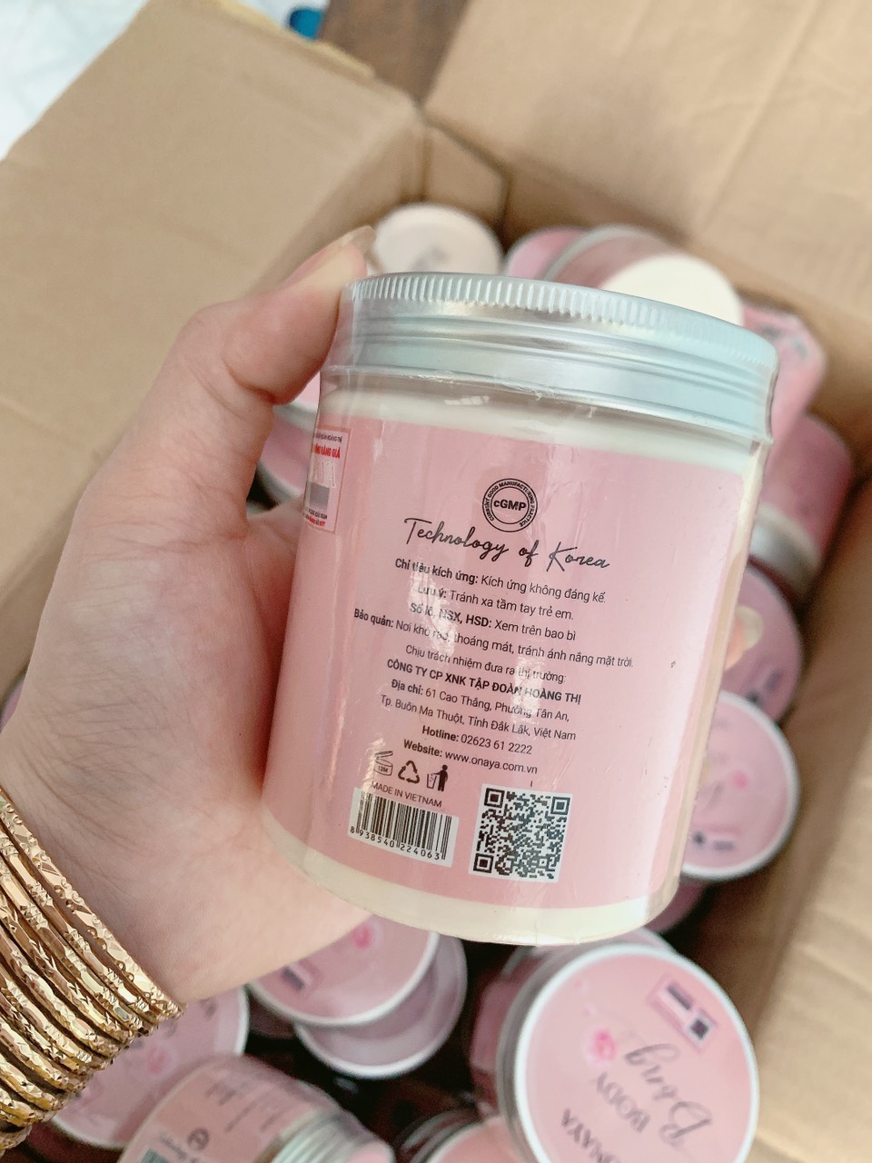 (Chính Hãng) Body Bông Size 250g _Mỹ Phẩm ONAYA