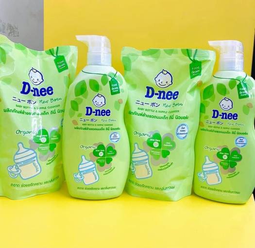 Nước rửa bình sữa Dnee Thái Lan 620ml ( mẫu mới)