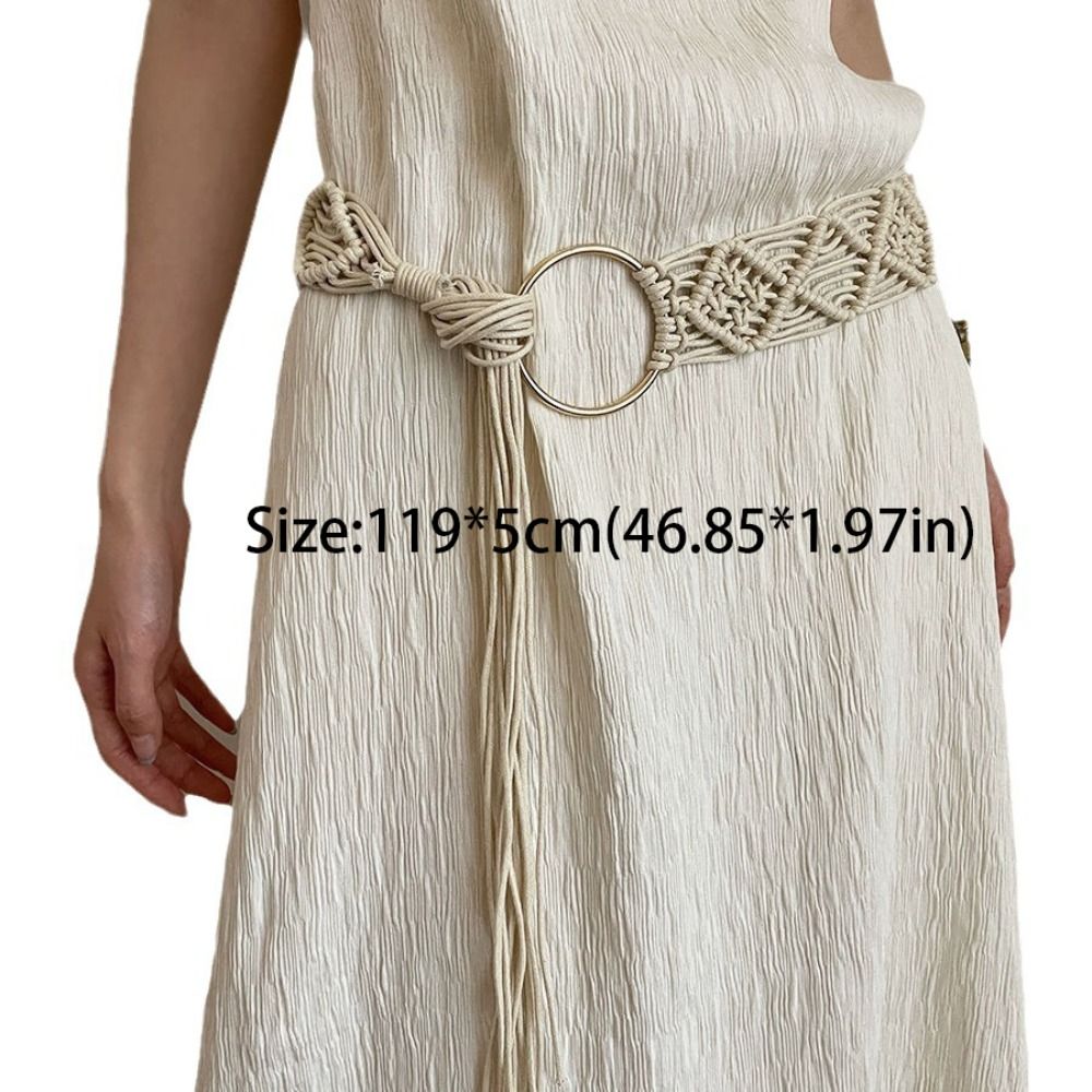 Elegant%20Waistband%20Ethnic%20Style%20Belt%20Retro%20Hollow%20Bohemian%20Belt%20Round%20Ring%20Tassel%20Waist%20Chain%20Dress%20Decoration%20-%20Image%202