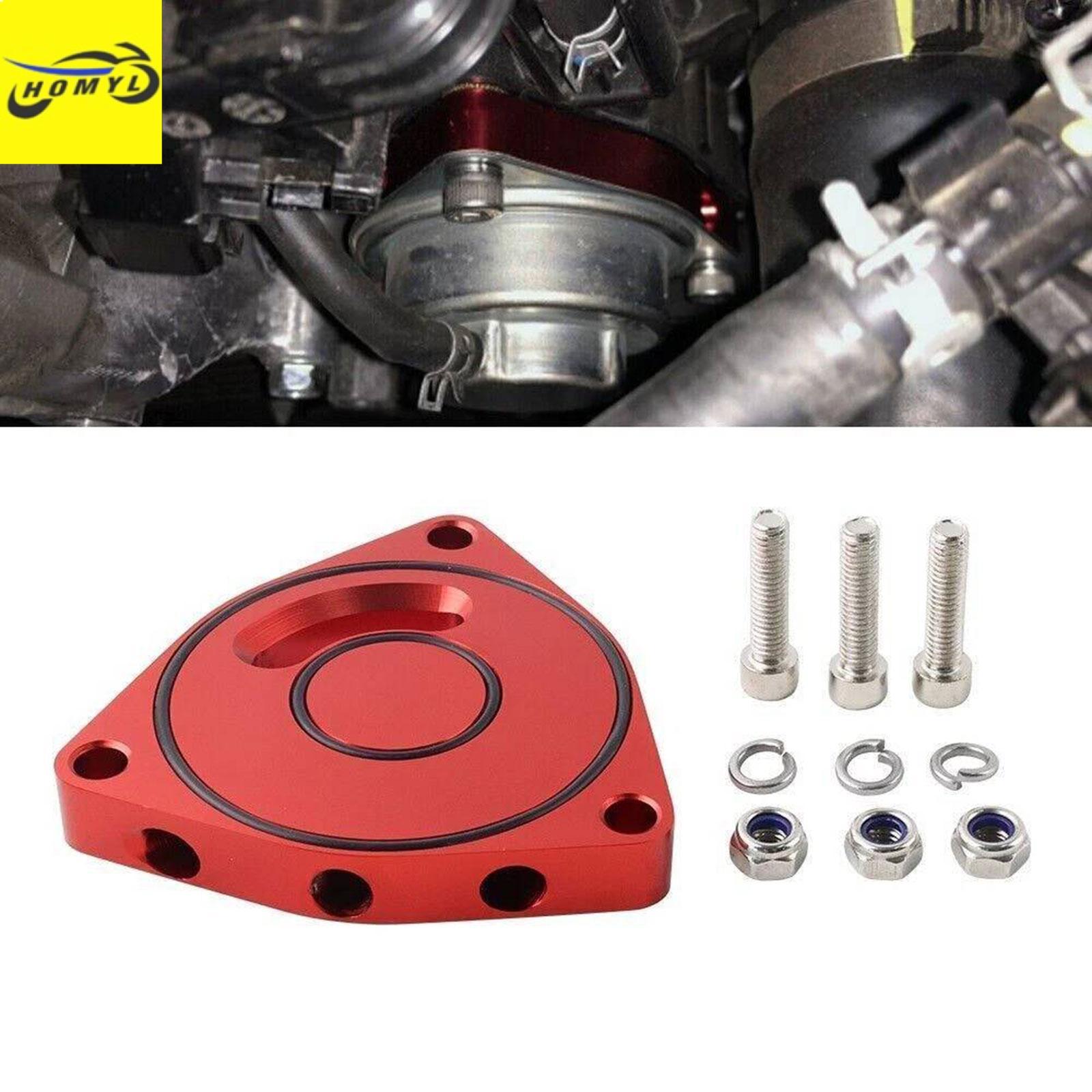 Van xả Homyl Blow Off Valve Adapter Spacer chuyên nghiệp cho Honda 2015-2021 màu đỏ