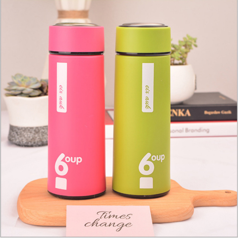 Bình giữ nhiệt 6up loại lõi thủy tinh 450ml - bình giữ nhiệt 450ml