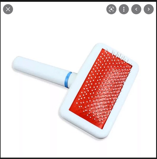 Lược trắng chấm bi, dùng chải lông Chó- Mèo.