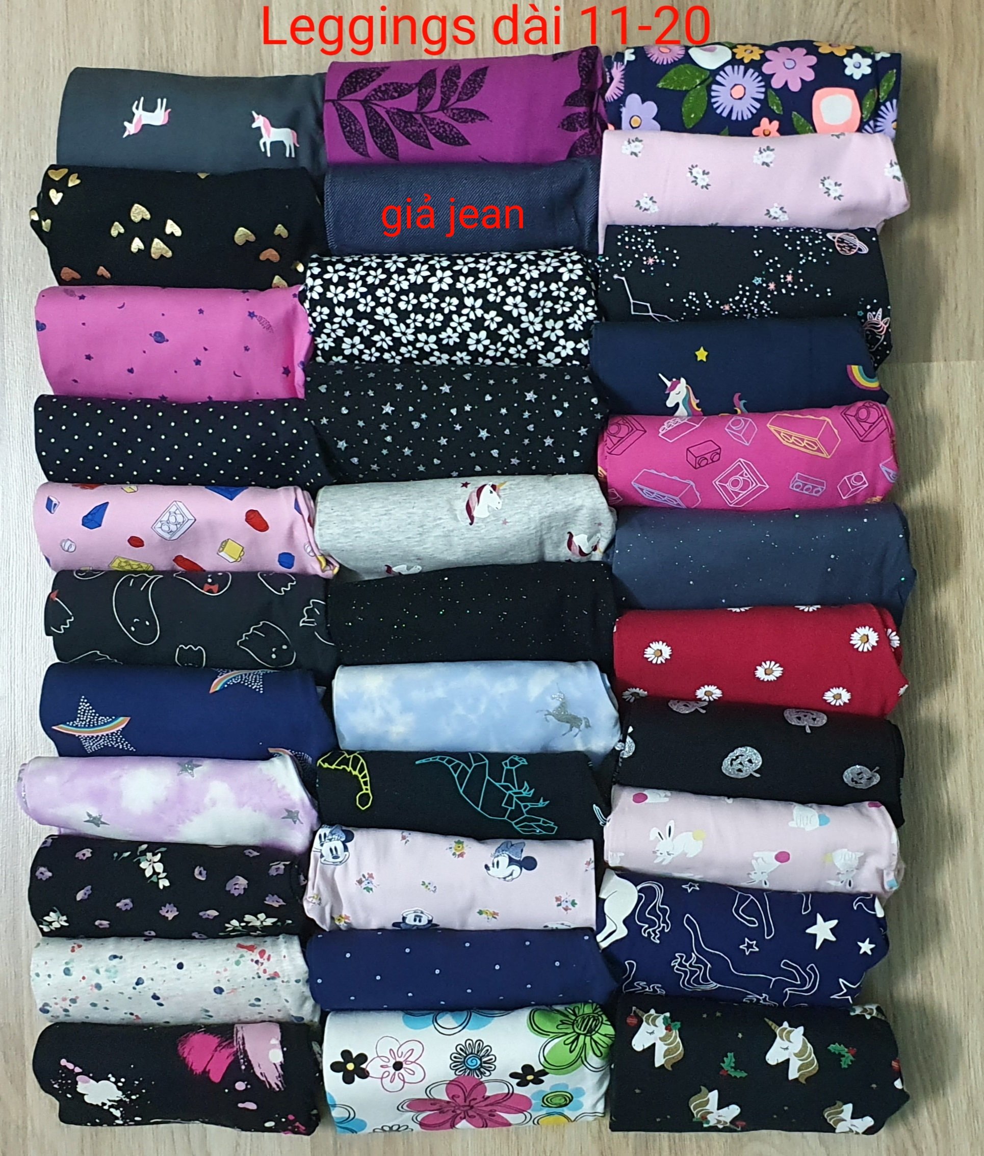 QUẦN DÀI LEGGING SIZE TRUNG ĐẠI 21- 42KG