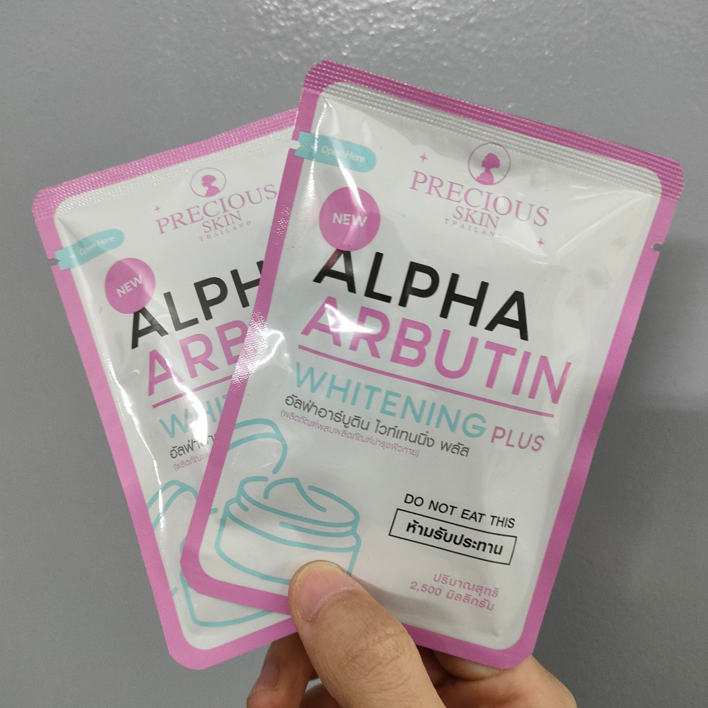Bột Kích Trắng Alpha Arbutin Whitening Plus Giúp Dưỡng Trắng Da Precious Skin Hàng Thái Lan - Wincy Mart