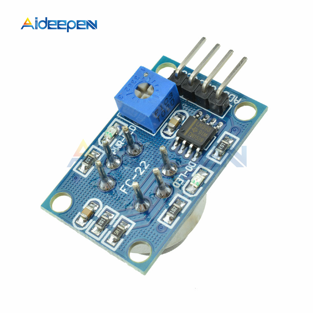 Mq-2 Mq2 Gas Lpg Hydrogen Gas Sensor Module For Arduino. 