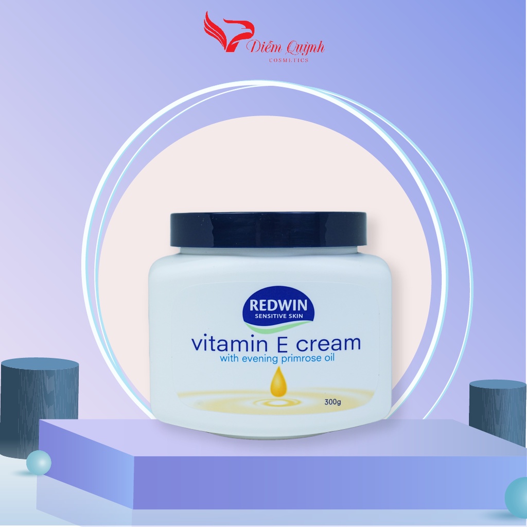 Kem dưỡng da mềm mịn REDWIN Vitamin E Cream 300g Úc