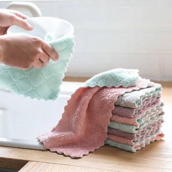 combo 10 khăn lau chén bát siêu sạch