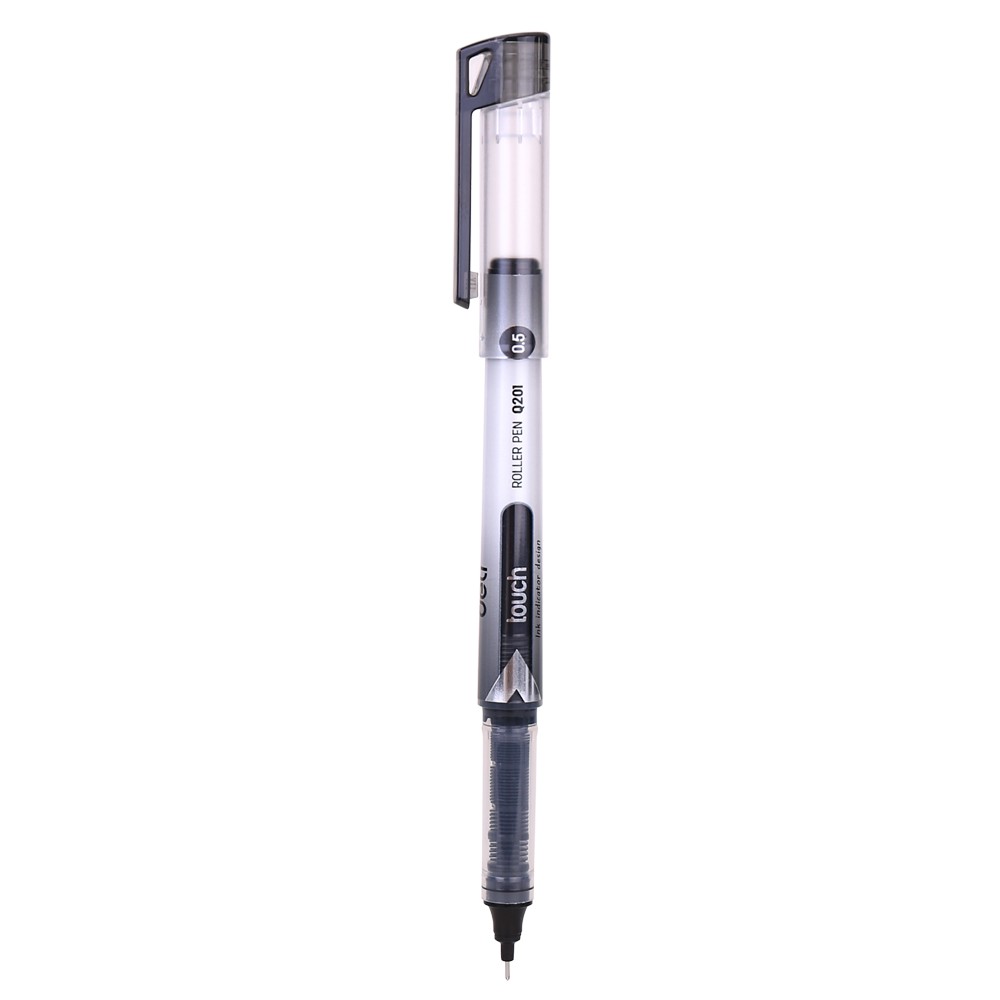 Deli%20EQ20120%20Roller%20Pen%20-%20Black%20-%20Pack%20Of%2012%20Pcs%20-%20Image%203