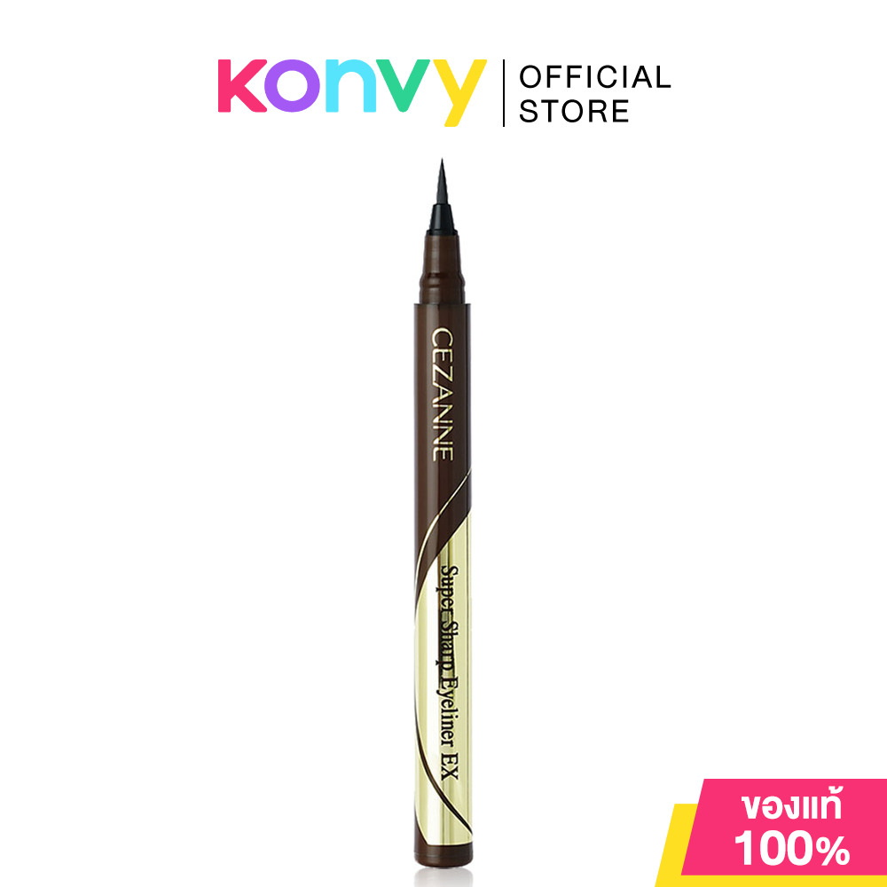 Cezanne Super Sharp Eyeliner EX – In Braun – Präziser Lidstrich Für Natürlichen Look