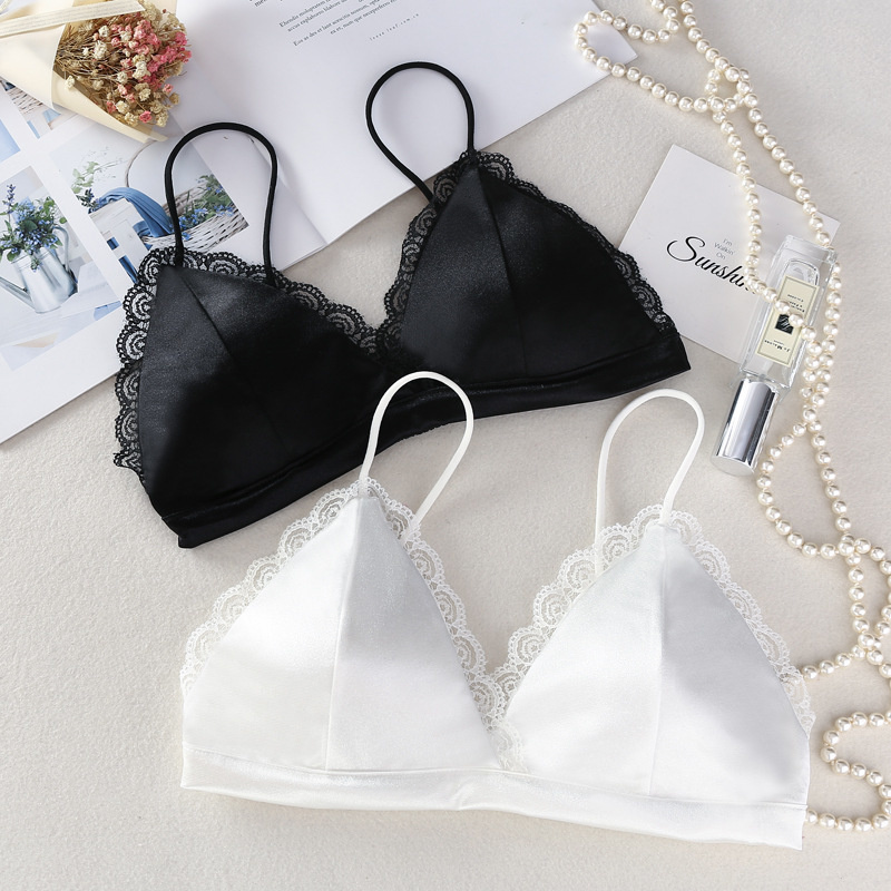 HOT%20SP%20CITY%20Thin%20Strapless%20Women's%20Tube%20Top%20Solid%20Color%20Lace%20Side%20No%20Rims%20Push%20Up%20Bra%20With%20Padding%20Gather%20Backless%20Bra%20For%20Girl%20-%20Image%202