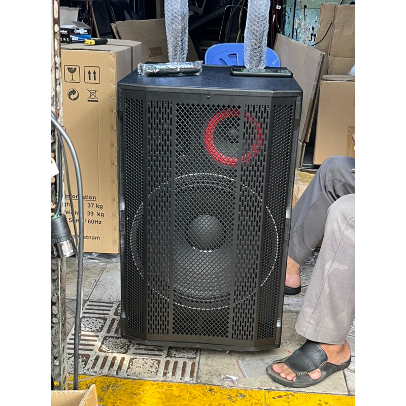 Vỏ Thùng Loa 40 4 Tấc Đơn Lưới Aray