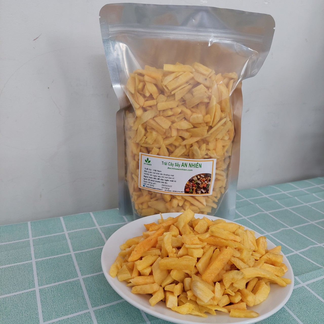 Khoai lang sấy khoai vàng vụn 1kg