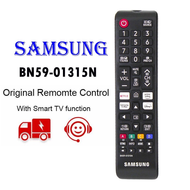 New Genuine BN5901315N For Samsung NETFLIX LCD TV Remote Control QE65S95BATXXU Lazada PH