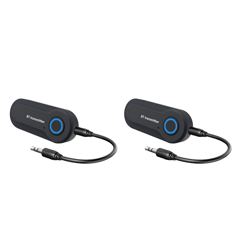 1/2/3/5 USB Audio Receiver Portable Bluetooth-compatible Detachable Interface Adapter Transmitter Music Television Household 3.5mm