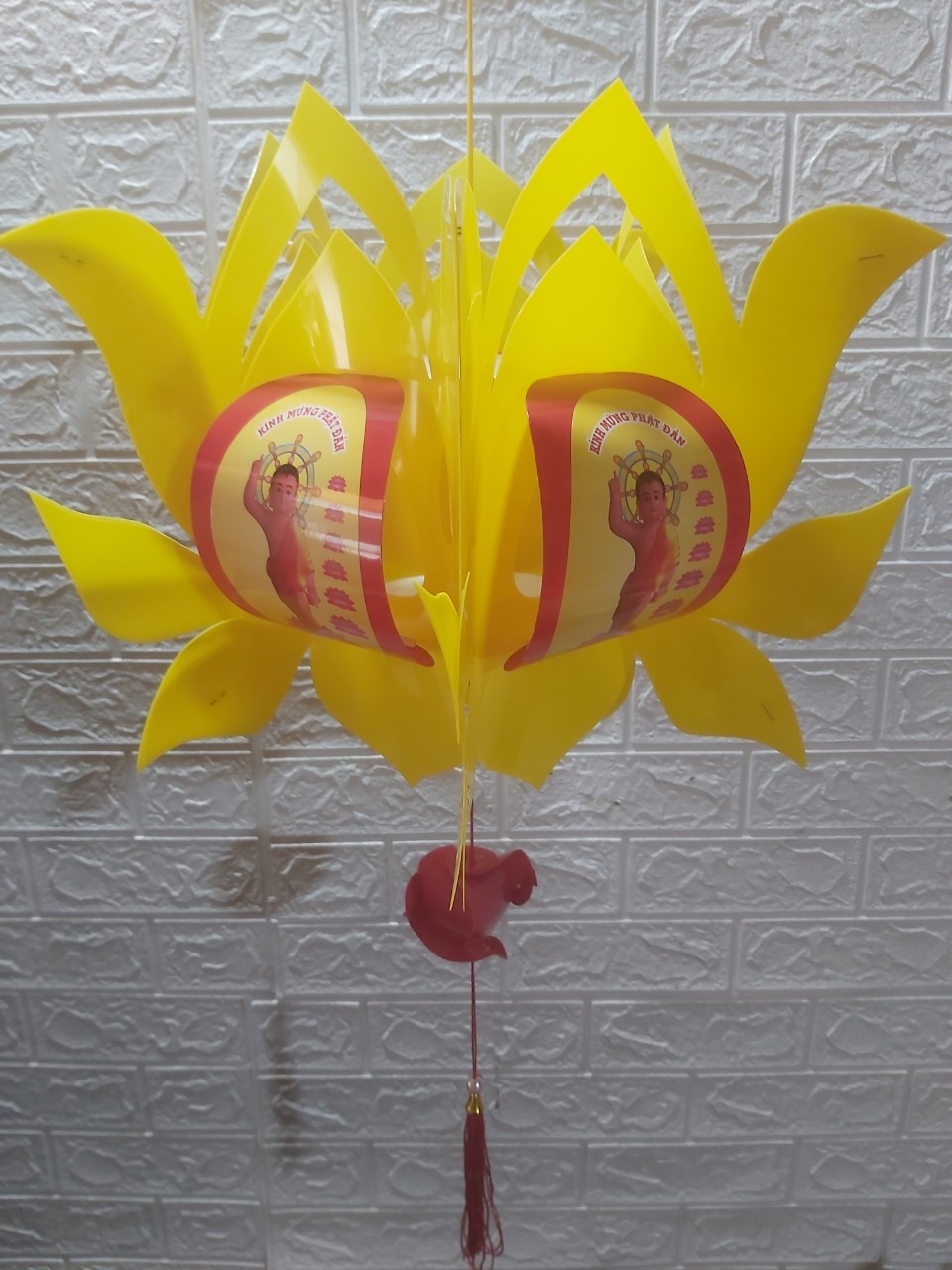 Đèn Hoa sen Phật đản ( size Lớn )