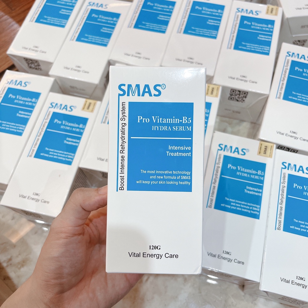 Serum cấp ẩm phục hồi SMAS Pro Vitamin B5 Hydra 120ml
