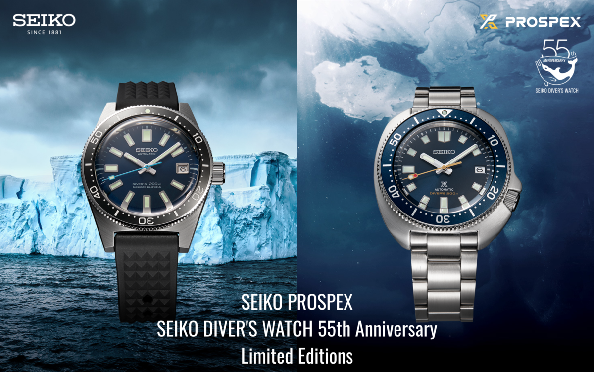 JDM] BNIB SEIKO PROSPEX DIVER'S WATCH 55TH ANNIVERSARY LIMITED EDITION  5000PCS SBDC123 MADE IN JAPAN BLUE DIAL STAINLESS STEEL BRACELET MEN WATCH  (Preorder) | Lazada Singapore