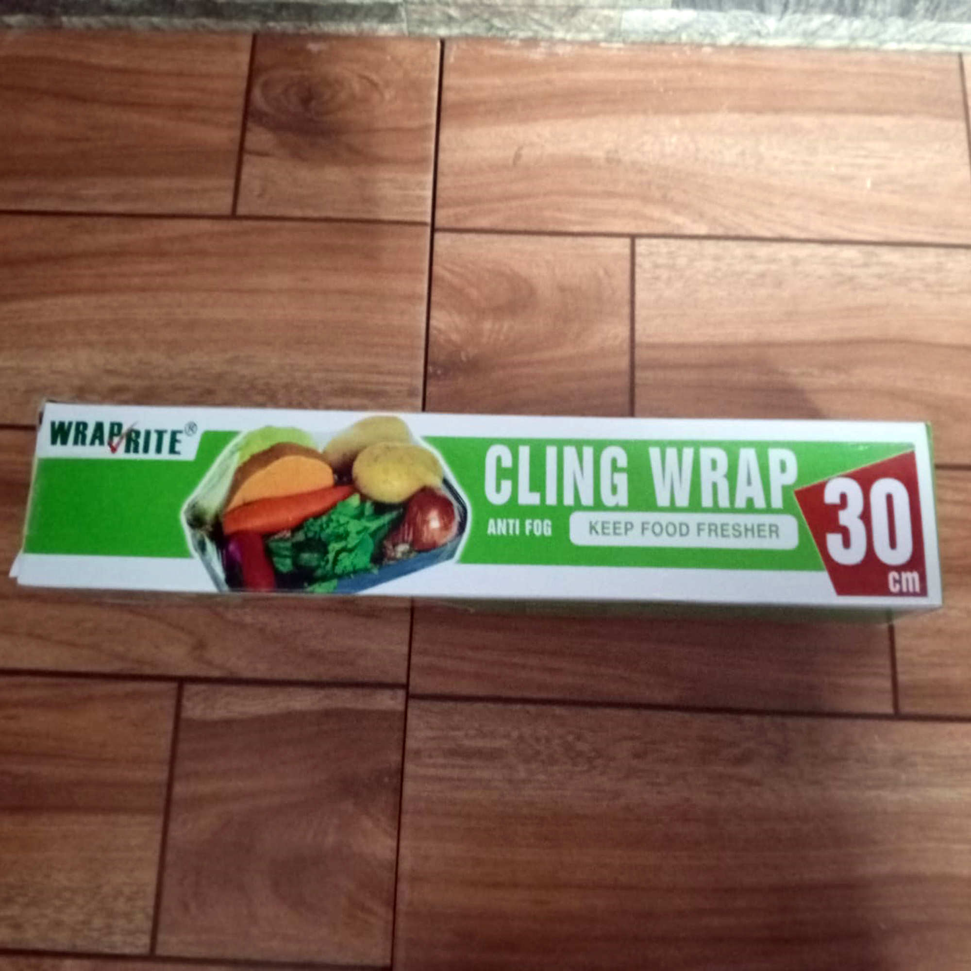 Cling Film Wrapping Paper 30cm Wide Roll Wrapping Sheet Original Food Wrap - cling film food wrap 30cm cling film cover - cling film wrap Approx. 14 meter Long Art# SS -C-Wrap90140-30x14-GroFCF-0001. 
