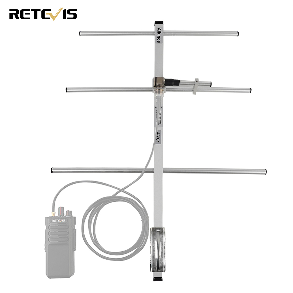 RETEVIS Ailunce AY04/1/2/3 High Gain Ham Radio Yagi Antenna SL16K VHF