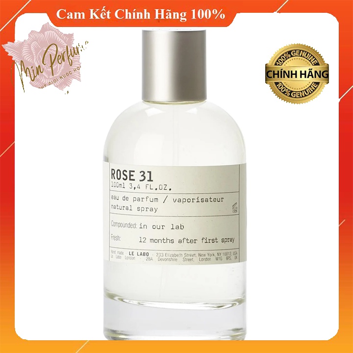 [CHÍNH HÃNG] Nước Hoa Nữ Rose 31
