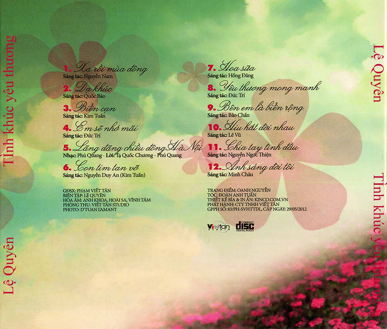 Bộ 08CD Lệ Quyên