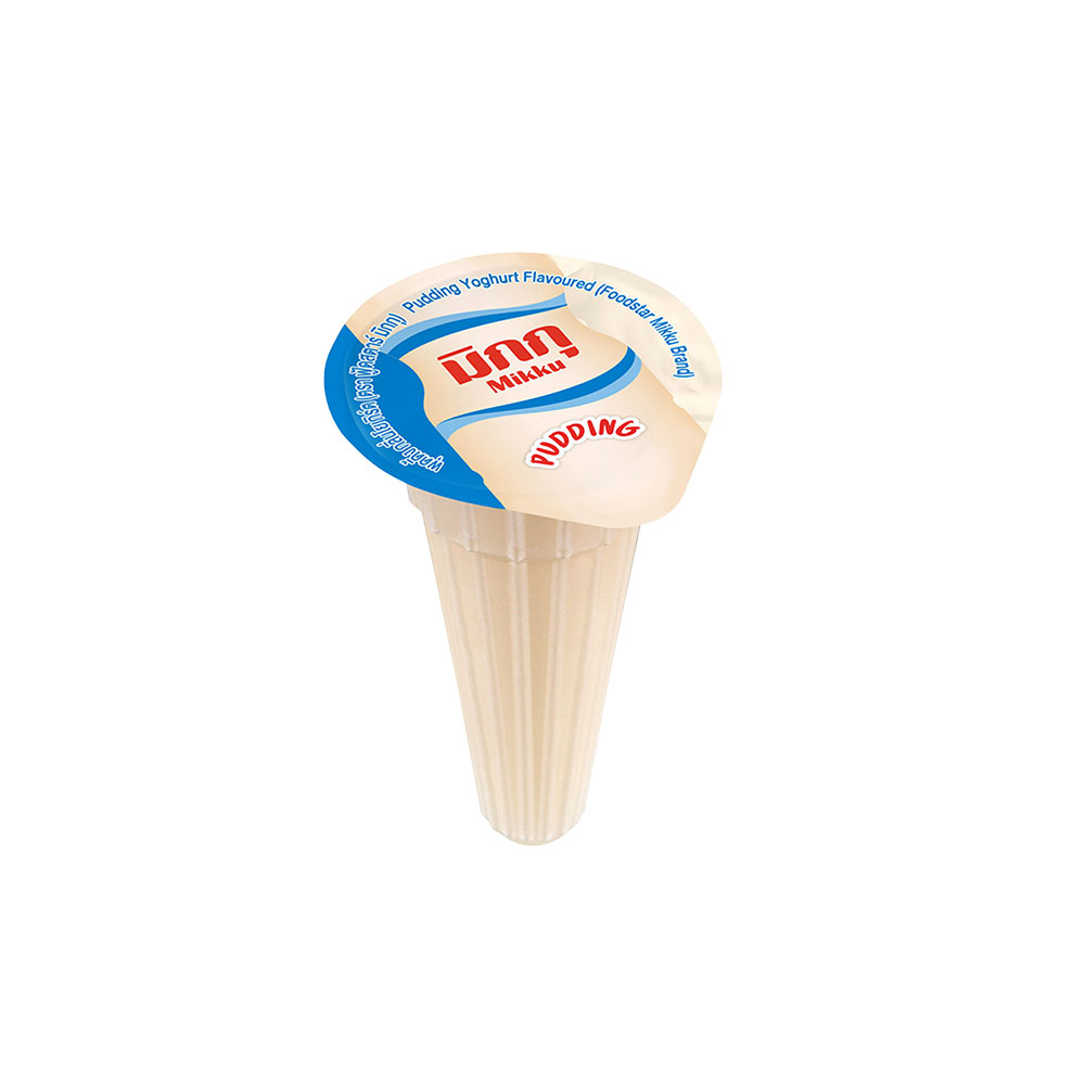Thạch sữa chua pudding DeeDo Mikku Thái Lan (Thạch Pudding 3 vị sữa chua, sữa chua cam, sữa chua việt quất)