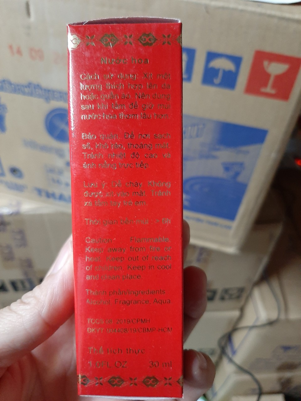 Nước Hoa 777 Đỏ 30ml - 60ml