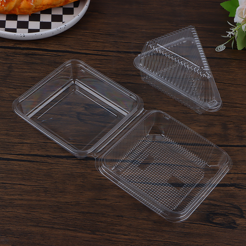 10Pcs Triangle Square Cheesecake Boxes Slice Cake Box Pie Holders Cake Boxes DIANGUI. 