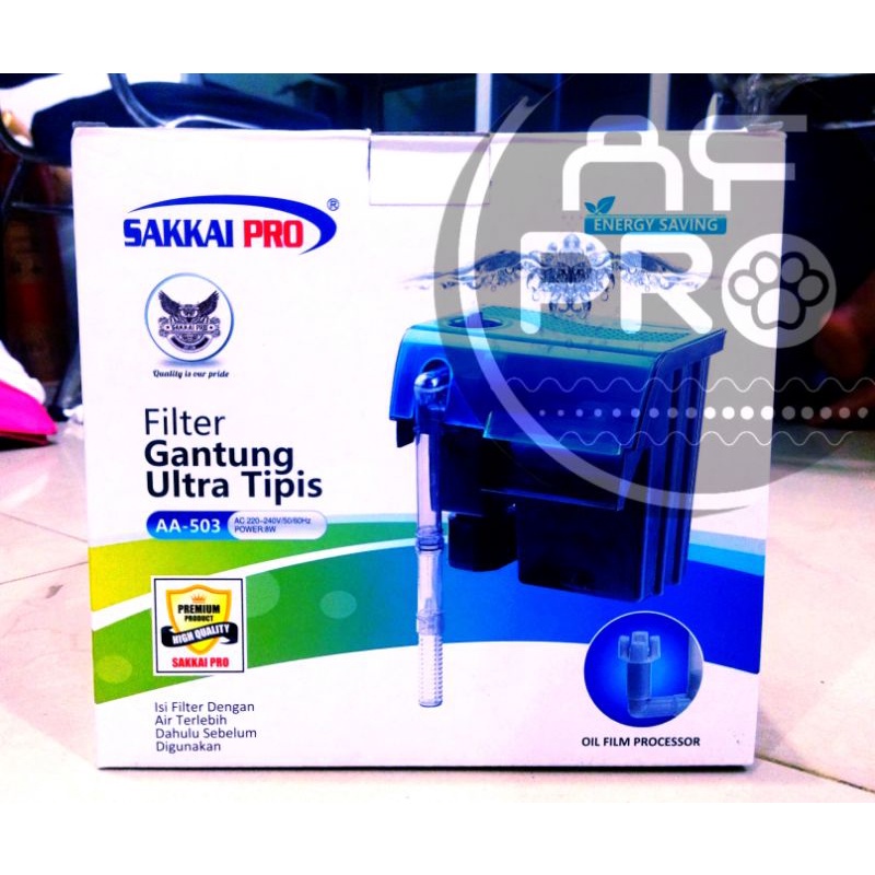 Pompa filter gantung  HANG ON SAKKAI PRO AA 503