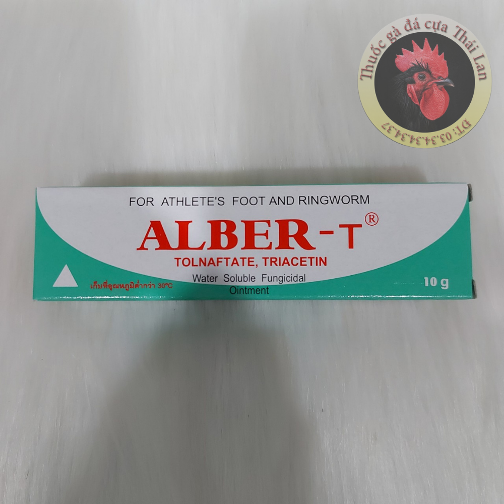 [HCM]alber - t   loại bỏ lác  nấm  mốc - 1 típ / 10 gram dành cho gà