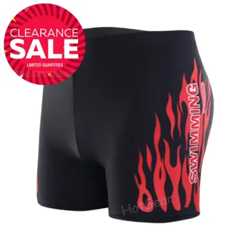 mens short swim trunks clearance