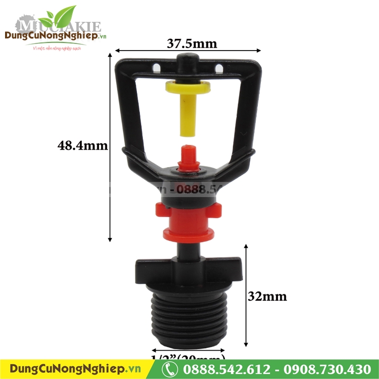 Bộ 10 béc tưới phun mưa hạt nhỏ