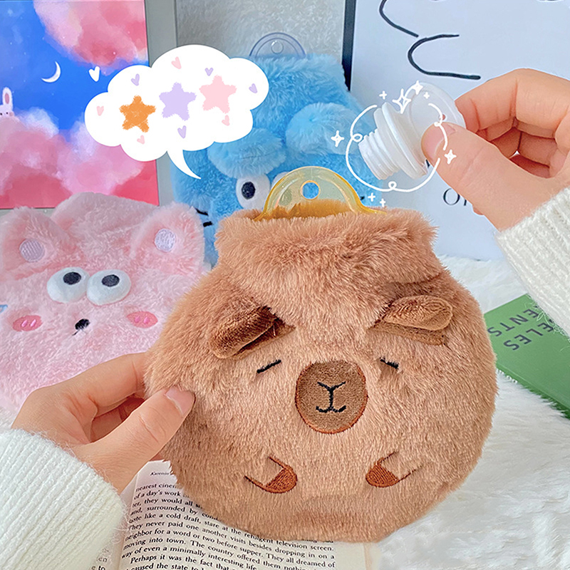 Plush%20Hot%20Water%20Bag%20400ML%20Cat/Capybara%20Design%20Hand%20Warmer%20Mini%20Belly%20Warmer%20-%20Image%204