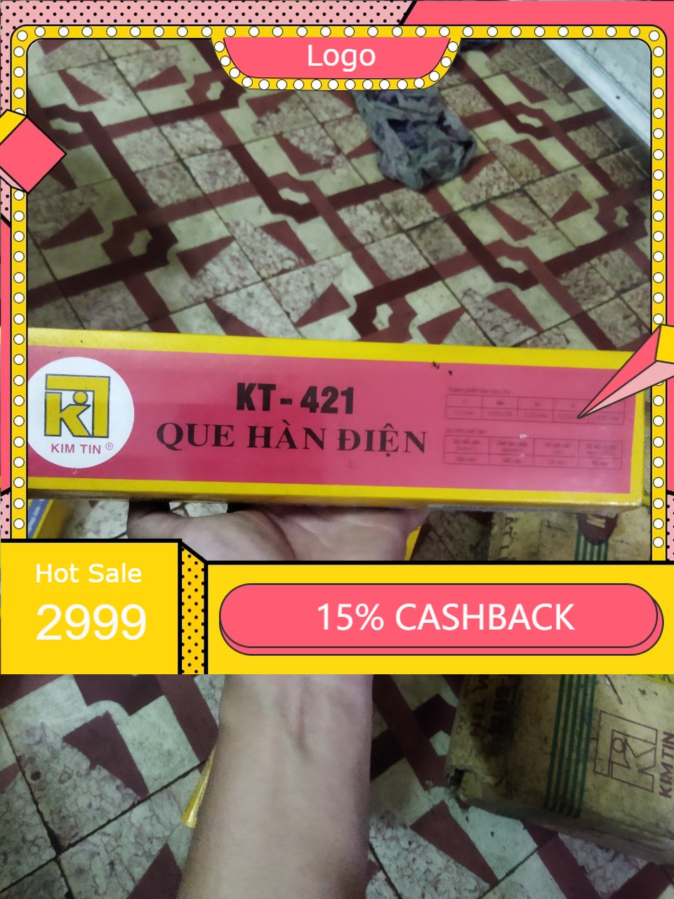 Que Hàn Sắt Kim Tín 2.5ly/ 3.2ly [BÁN KG] [BÁN nguyên BÓ]