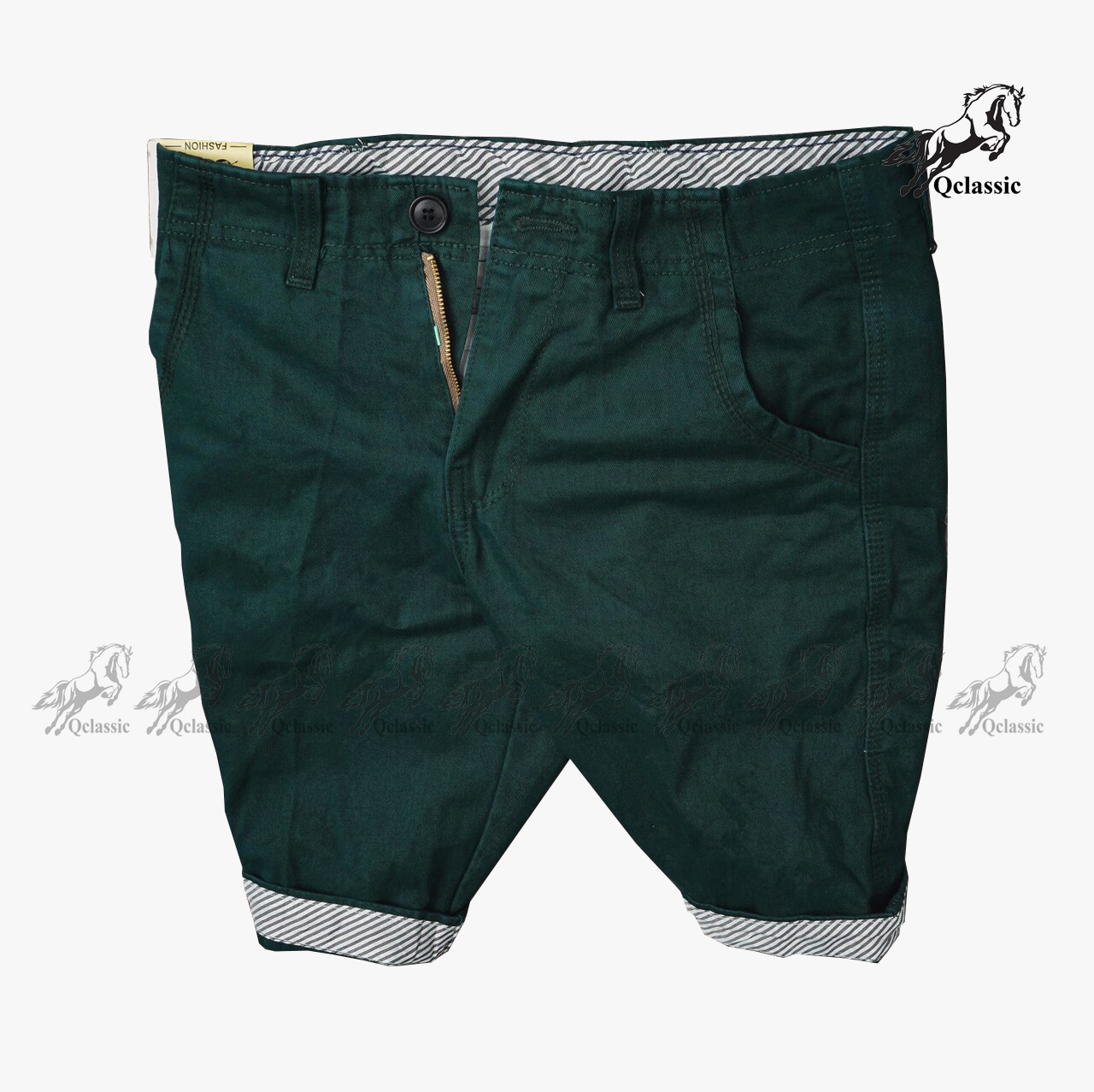 Quần short nam dây kéo mềm mịn