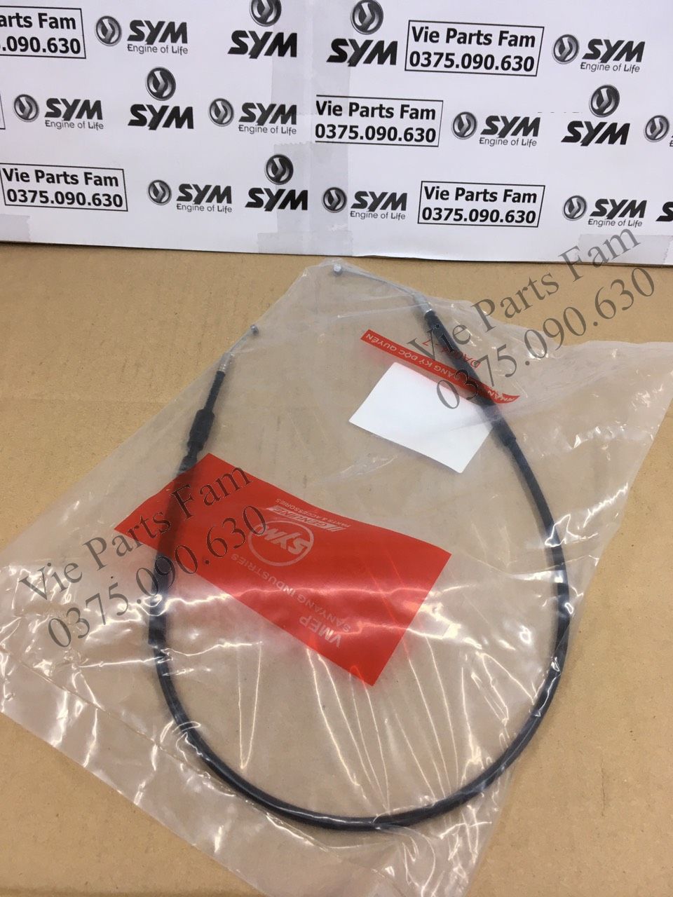 Dây E (dây le) xe Elegant SYM, hàng din SYM mới 100%