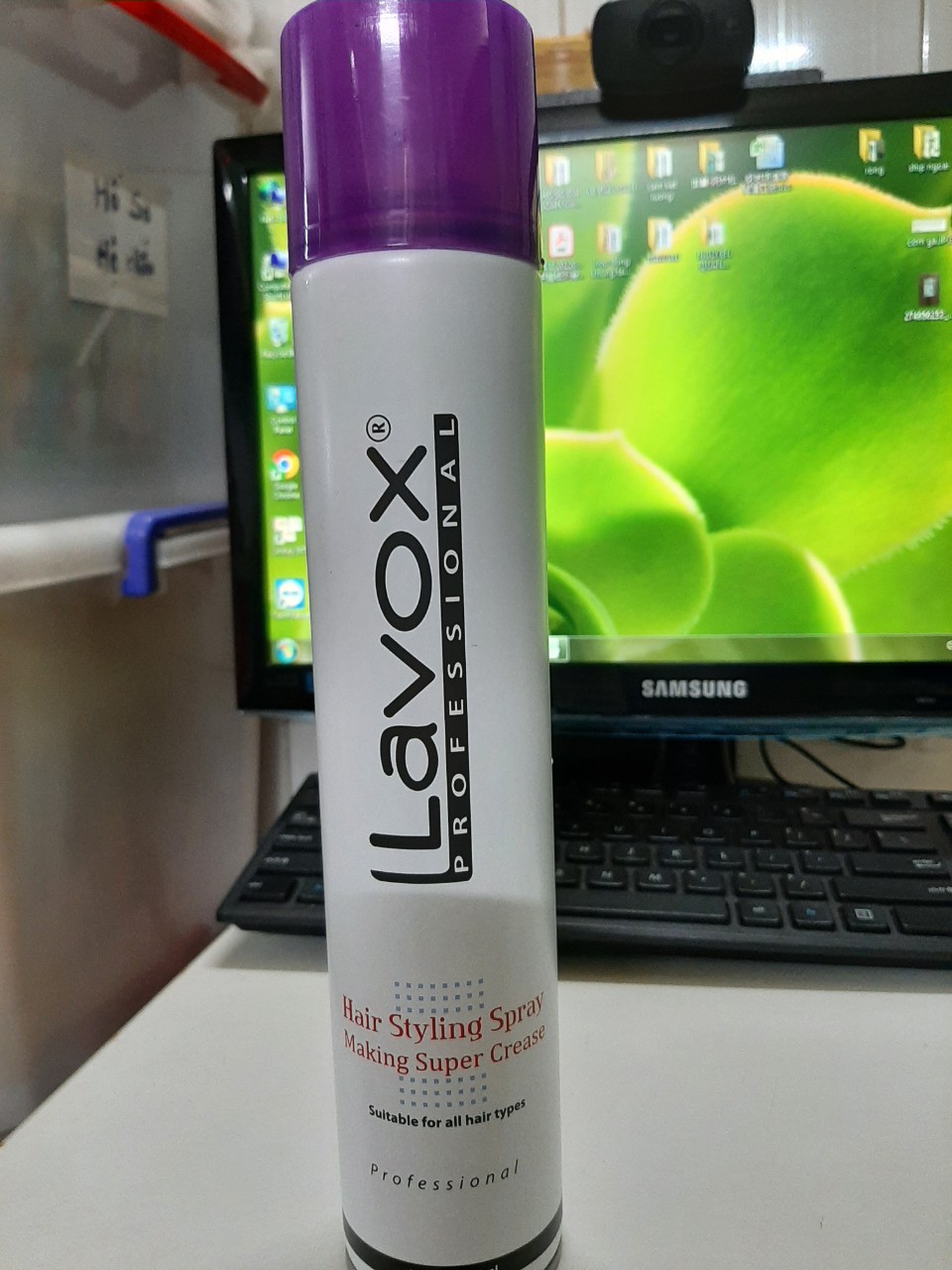 Keo Xịt Tạo Kiểu Tóc (Cứng - Mềm) LAVOX 420ml