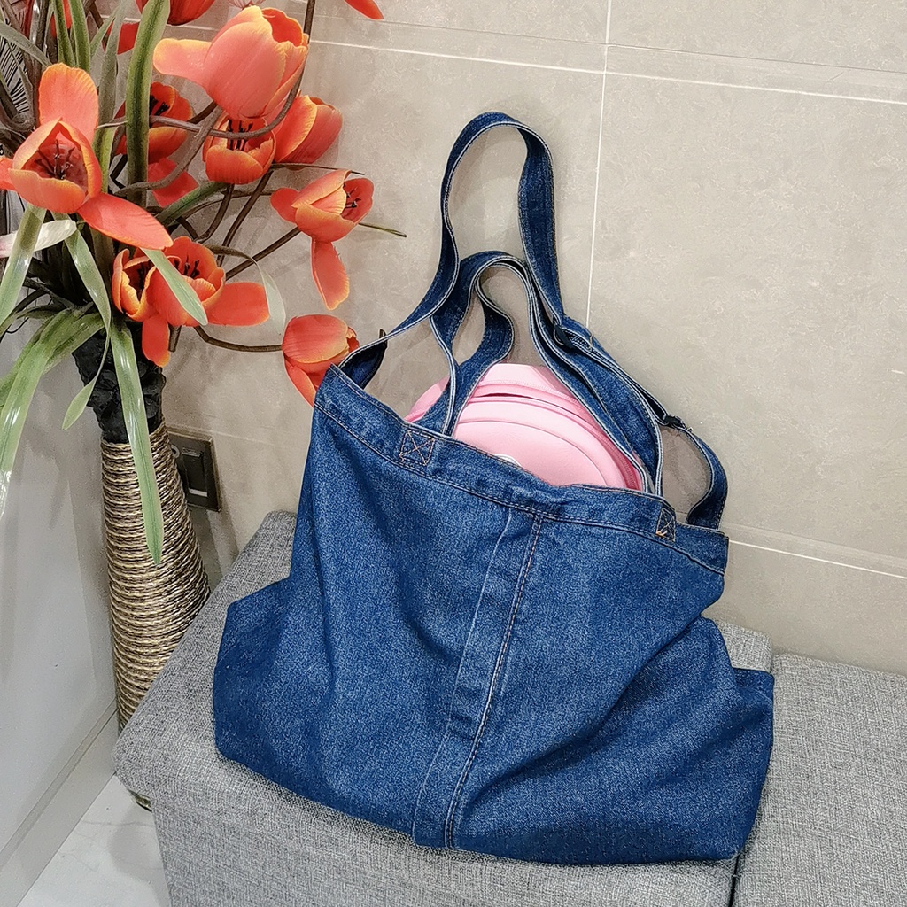 Túi Xách Vải Jeans Thời Trang Cho Nữ
