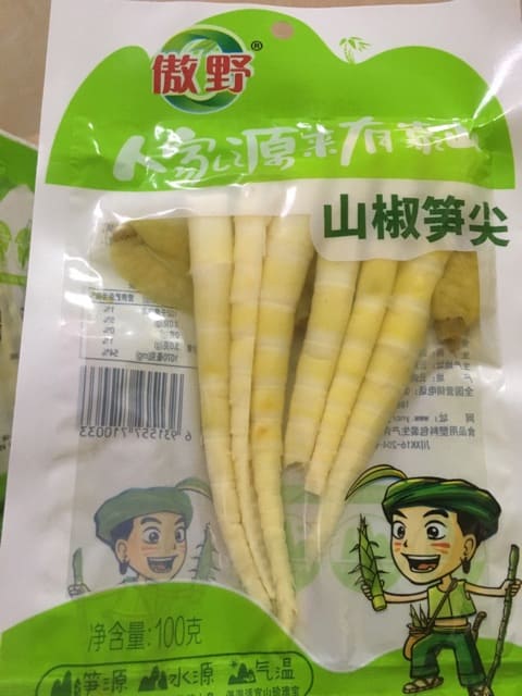 [ Sẵn hàng ] MĂNG TRÚC MUỐI ỚT XANH cay giòn ăn vặt siêu ngon