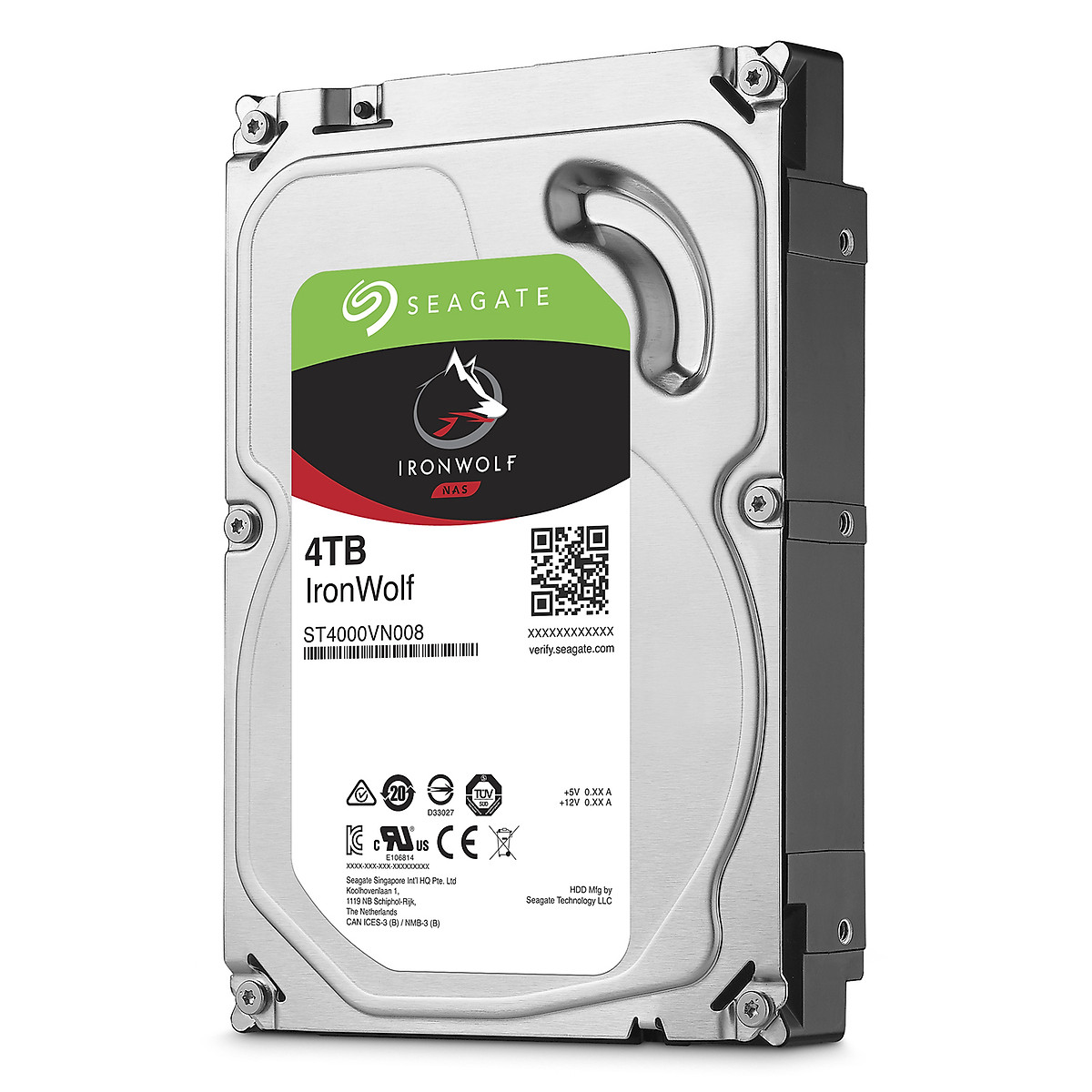 Ổ Cứng HDD Seagate IronWolf 4TB/64MB/3.5