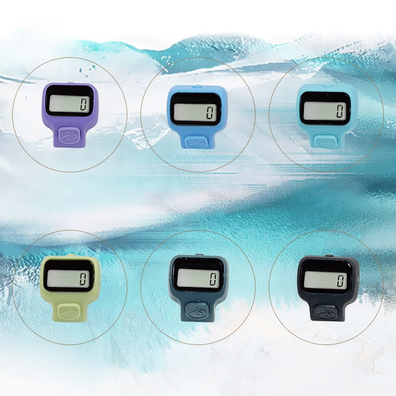 Digital Counter Manual Push Button Counter Smart Tally Counters Electronic Finger Clicker. 