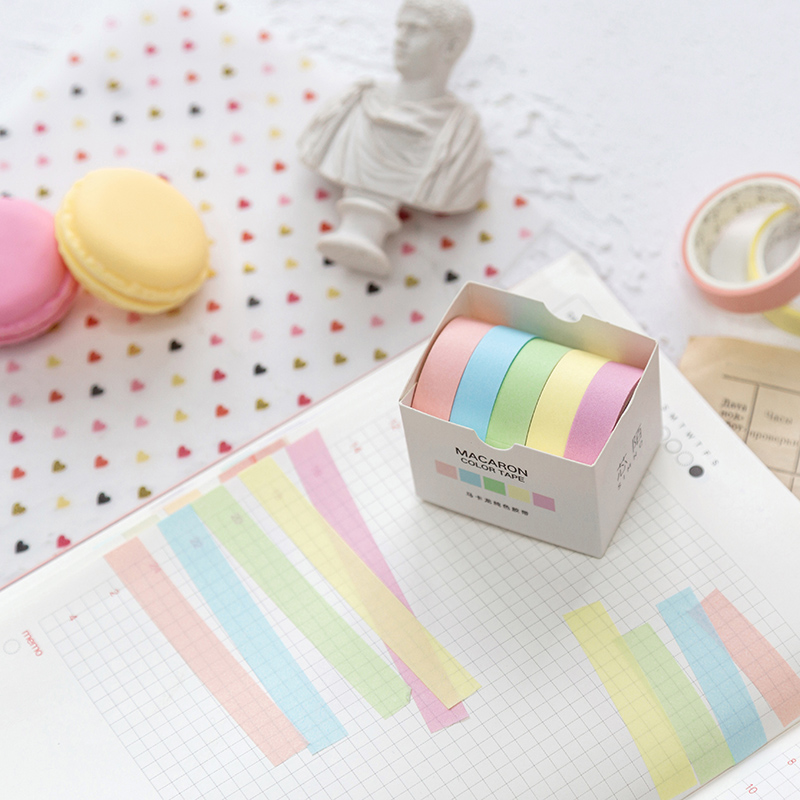 %E3%80%90EleganceEssence%E3%80%915pcs/pack%20Favorite%20Series%20Colourful%20Washi%20Tape%20Set%20Diy%20Scrapbooking%20Sticker%20Label%20Masking%20Tape%20School%20Office%20Supply%20-%20Image%203