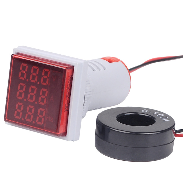 3in1%20Ac%20Voltmeter%20Ammeter%20Hz%20Current%20Frequency%20Panel%20Meter%20Indicator%20Digital%20Voltage%20Amp%20Hz%20Led%20Lamp%20Square%20With%20Ct%20-%20Image%204