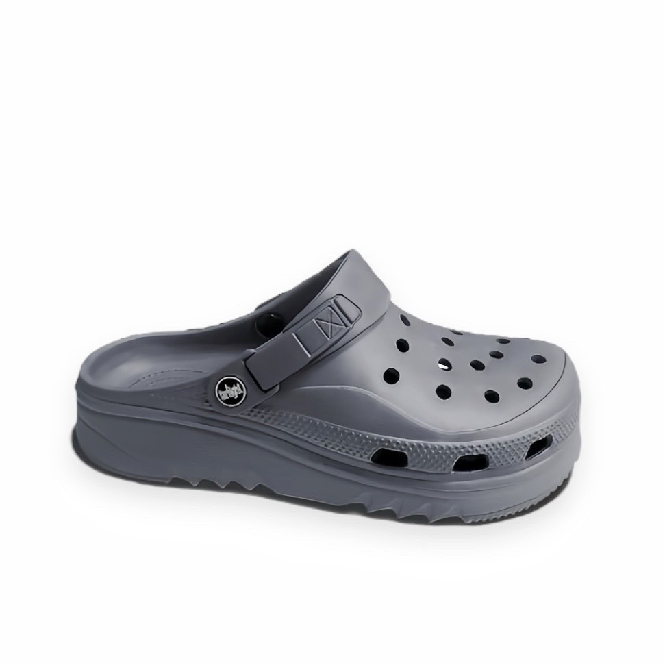 Dép sục cross nam đế cao 4cm -idép sl014- đúc nguyên khối đi biển, đi biển siêu bền thời trang