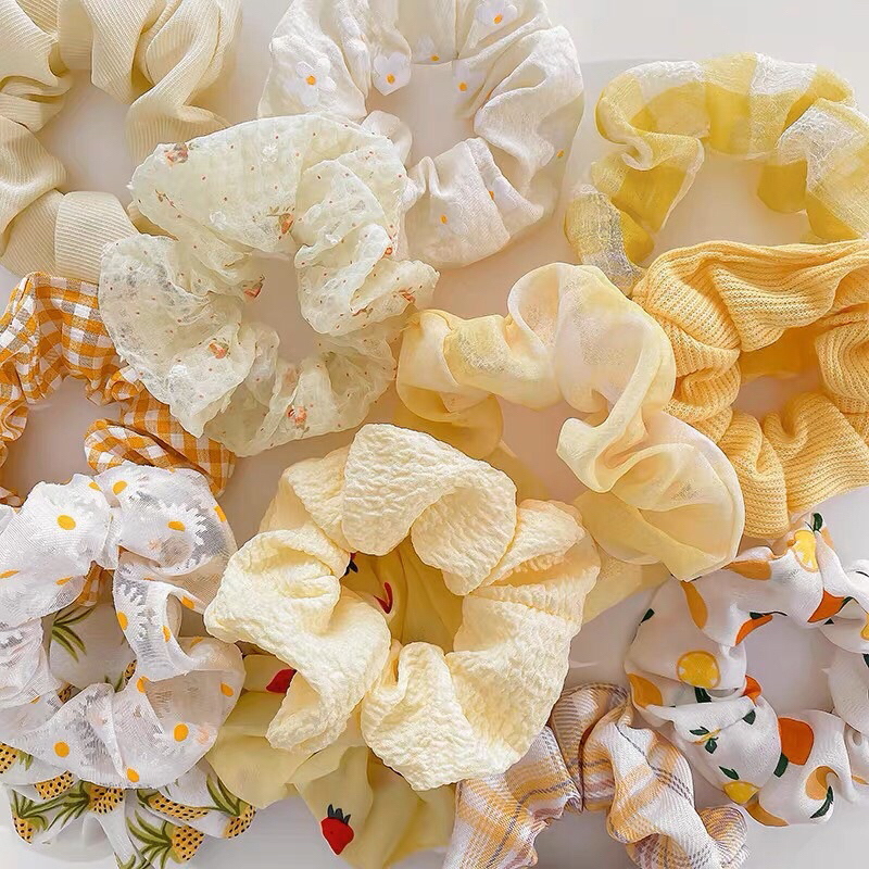 Dây Buộc Tóc, Cột Tóc Scrunchies Nhiều Kiểu