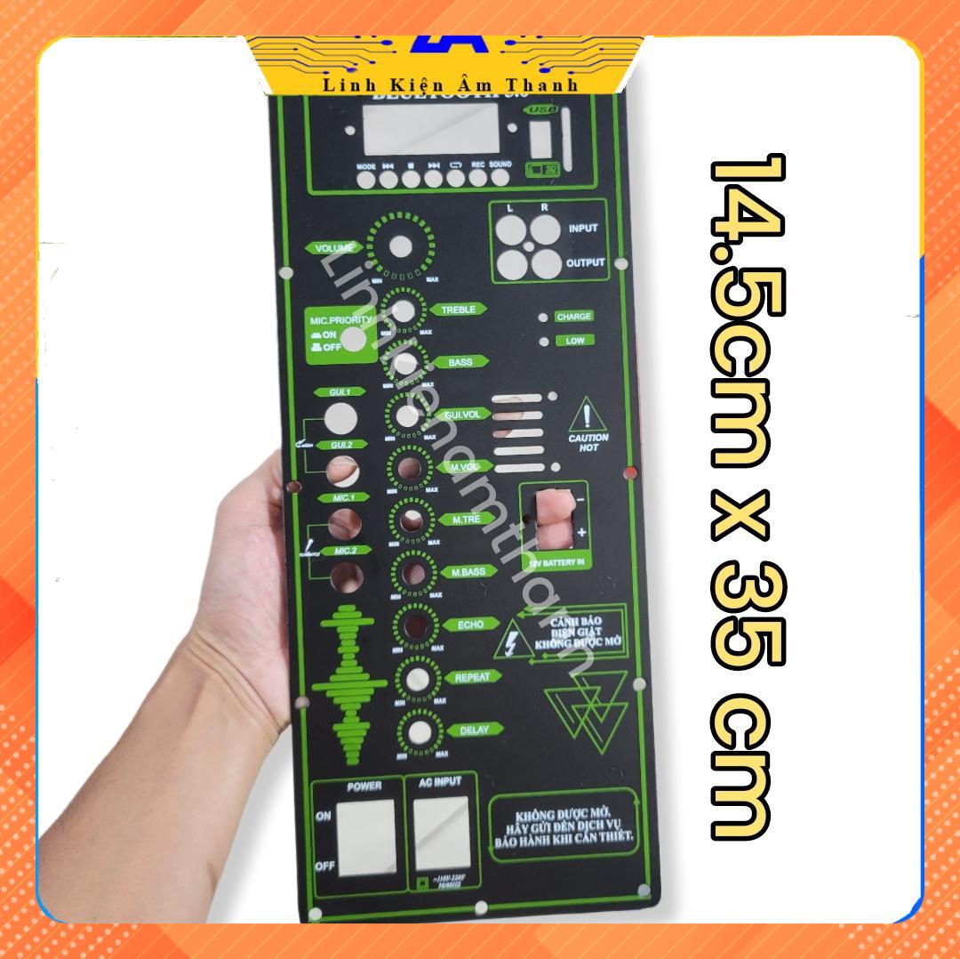 Mặt sắt loa kéo kích thước 14.5cm x 35cm