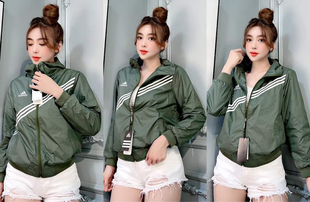 [HCM]Áo Khoác Dù Nữ 2 Lớp - SP y Hình